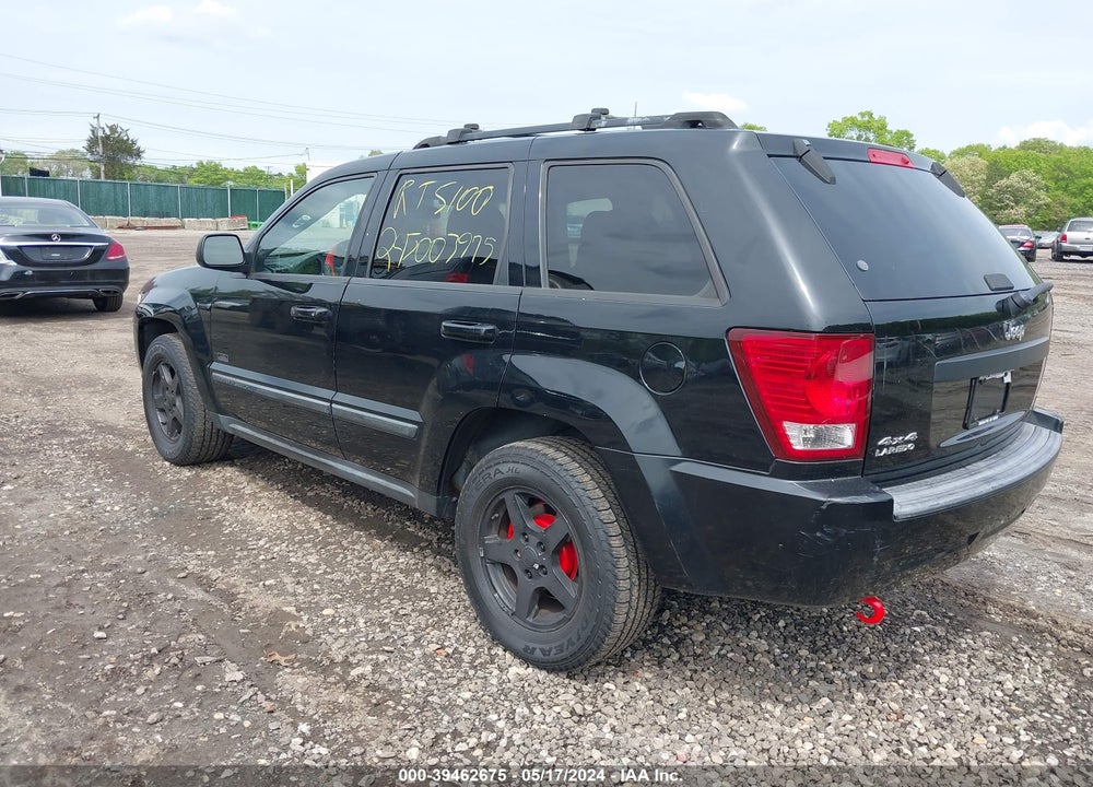 2007 JEEP GRAND CHEROKEE LAREDO VIN: 1J8GR48K07C619667