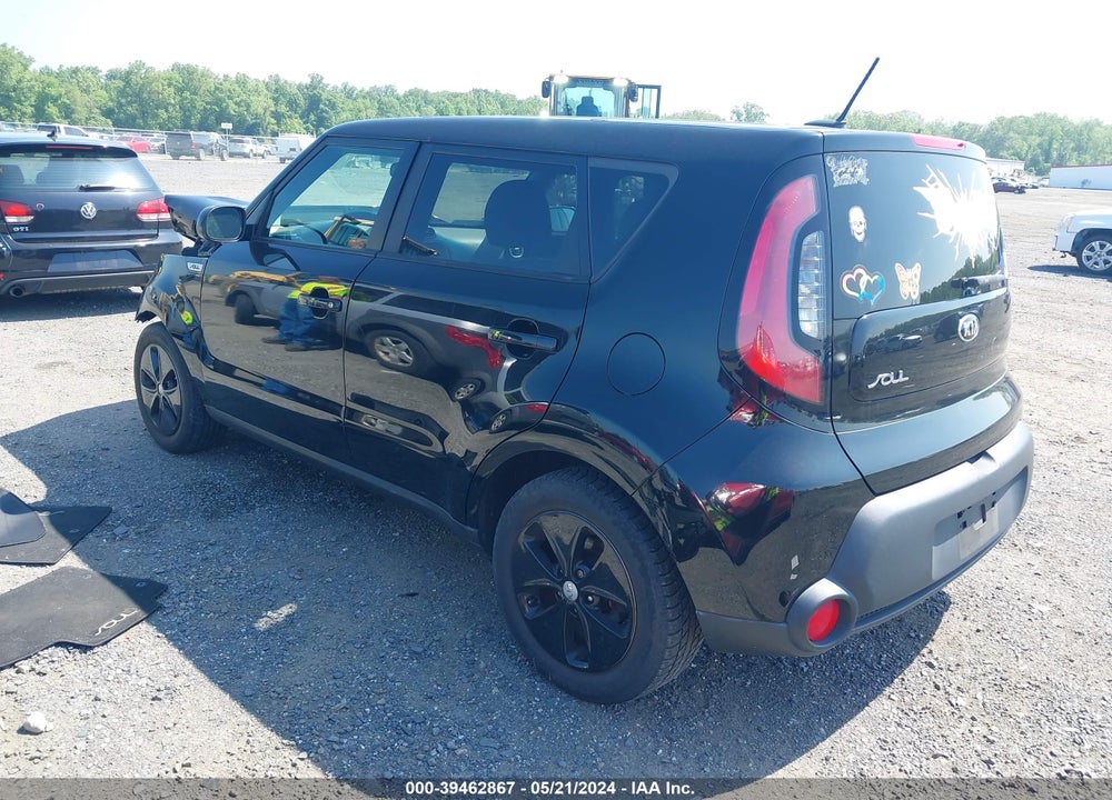 2016 KIA SOUL VIN: KNDJN2A27G7260348