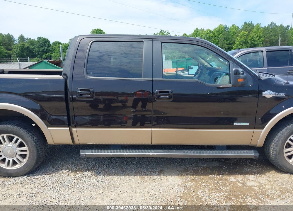 2013 FORD F-150 FX2/KING RANCH/LARIAT/LIMITED/PLATINUM/XL/XLT VIN: 1FTFW1CT5DKG48500