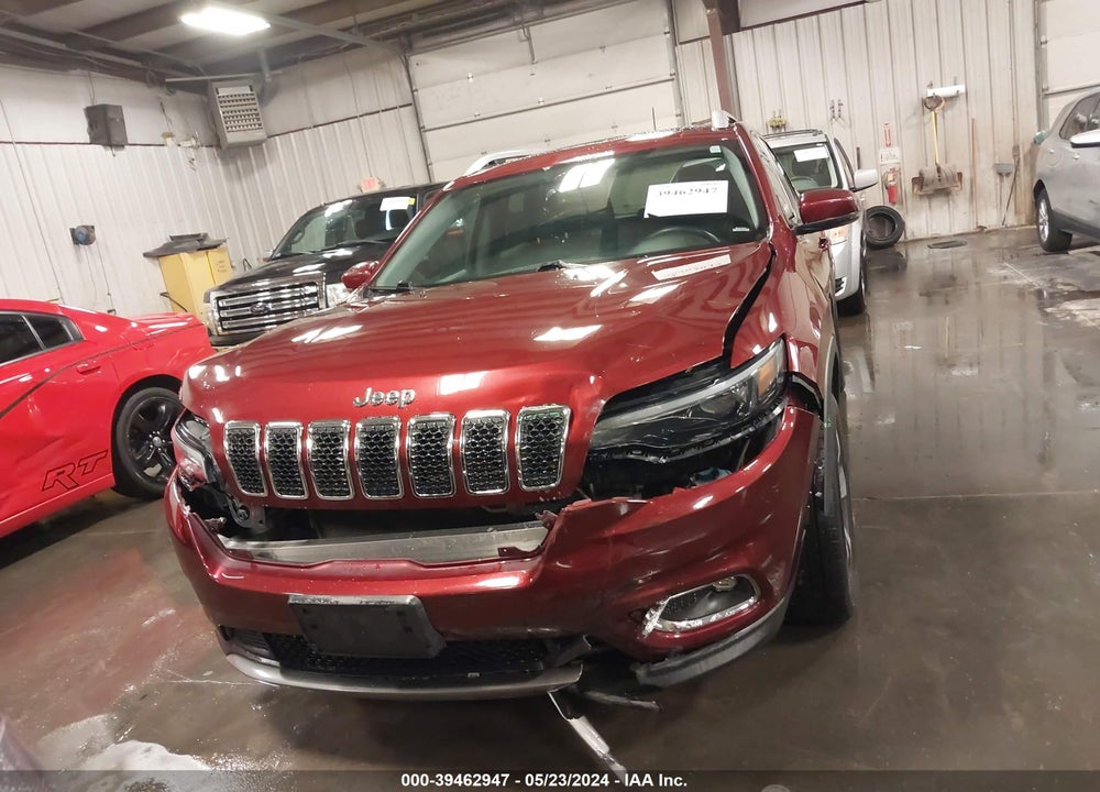 2019 CHEROKEE JEEP  LIMITED 4X4 VIN: 1C4PJMDX6KD421291