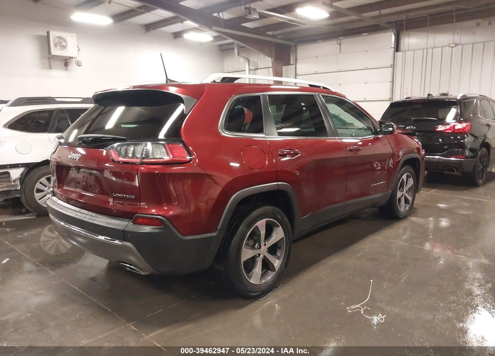 2019 CHEROKEE JEEP  LIMITED 4X4 VIN: 1C4PJMDX6KD421291