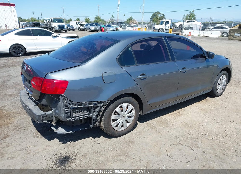 2014 VOLKSWAGEN JETTA 2.0L S VIN: 3VW1K7AJ7EM358504