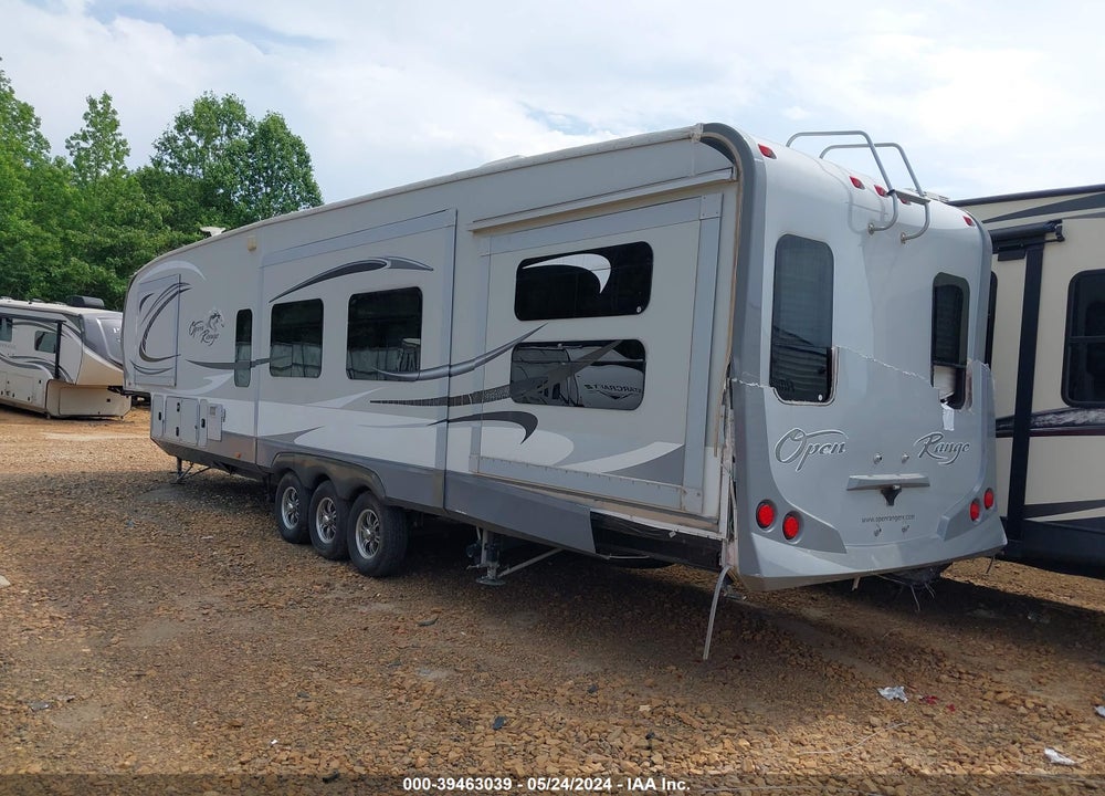 2012 OPEN RANGE TRAVEL TRAILER VIN: 5XMFE4235C5008469