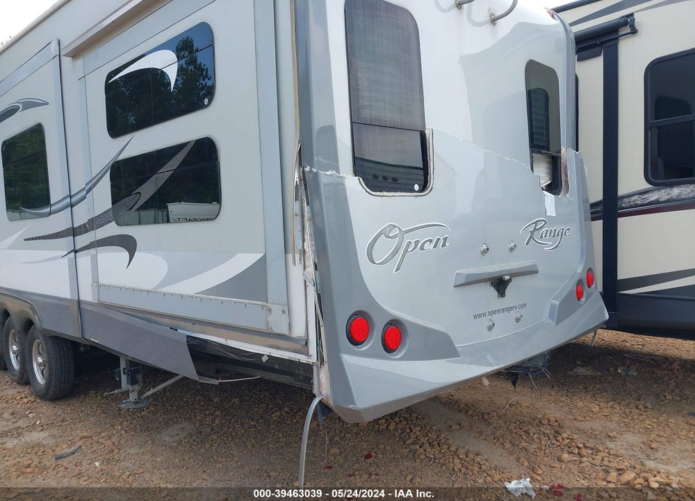 2012 OPEN RANGE TRAVEL TRAILER VIN: 5XMFE4235C5008469