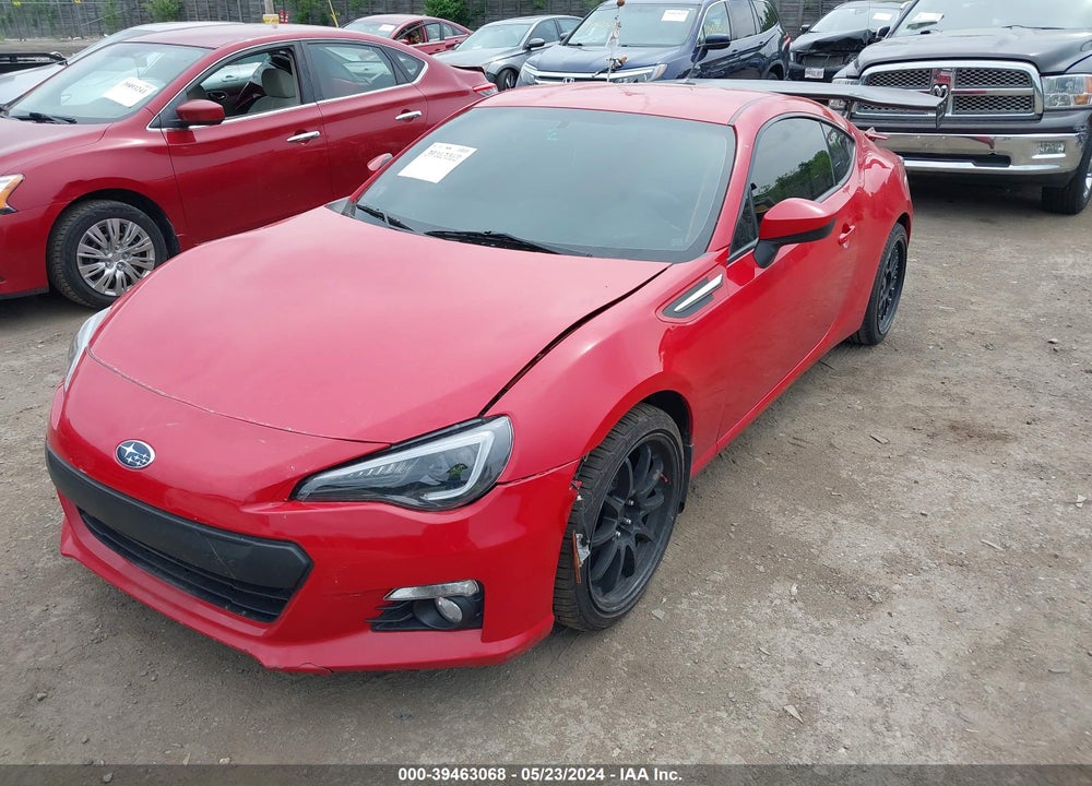 2013 SUBARU BRZ LIMITED VIN: JF1ZCAC11D1610794