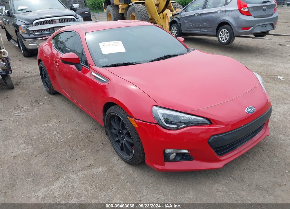 2013 SUBARU BRZ LIMITED VIN: JF1ZCAC11D1610794