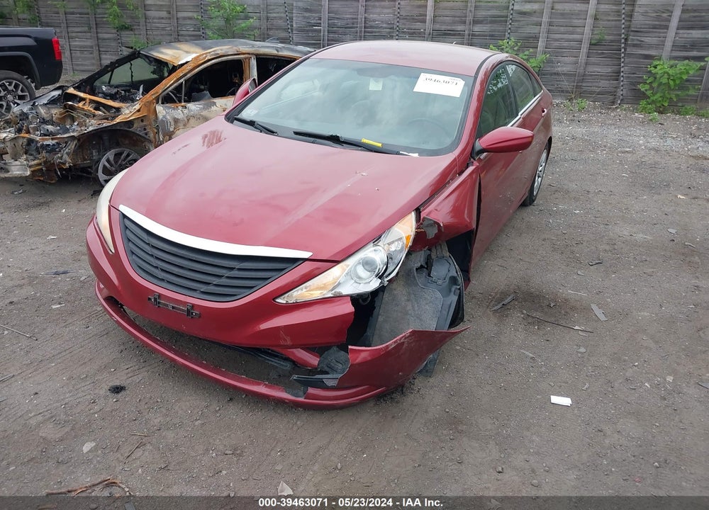 2012 HYUNDAI SONATA GLS VIN: 5NPEB4AC7CH331620