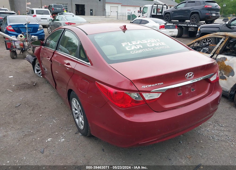 2012 HYUNDAI SONATA GLS VIN: 5NPEB4AC7CH331620
