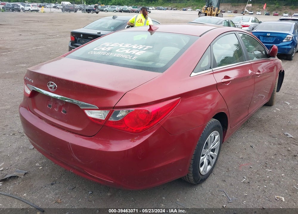 2012 HYUNDAI SONATA GLS VIN: 5NPEB4AC7CH331620