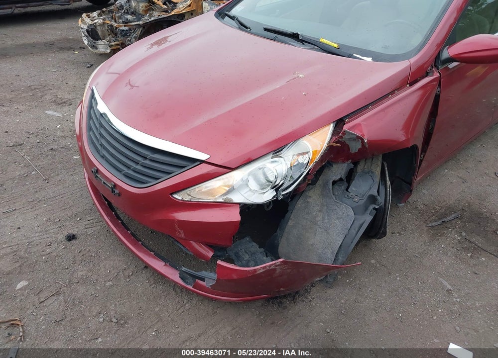 2012 HYUNDAI SONATA GLS VIN: 5NPEB4AC7CH331620