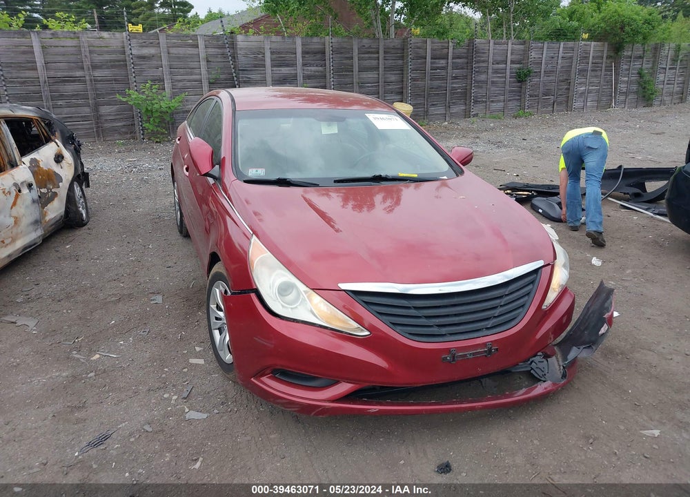 2012 HYUNDAI SONATA GLS VIN: 5NPEB4AC7CH331620