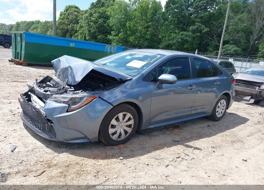 2022 TOYOTA COROLLA L VIN: JTDDPMAE3N3012650