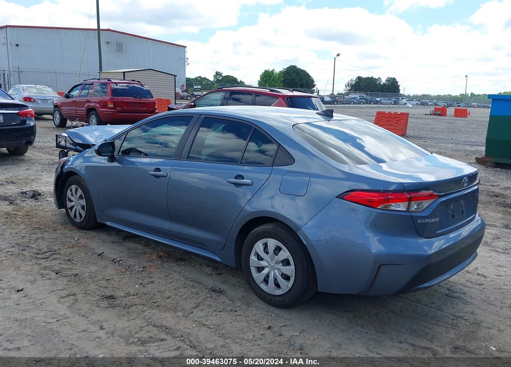 2022 TOYOTA COROLLA L VIN: JTDDPMAE3N3012650