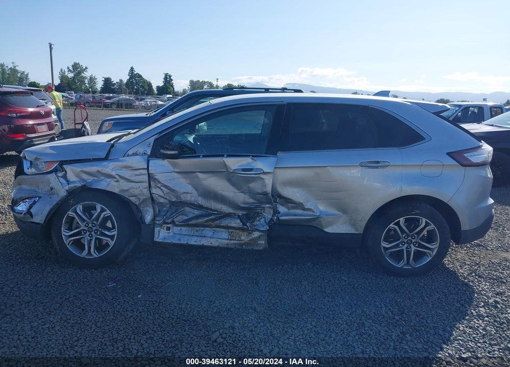 2018 FORD EDGE VIN: 2FMPK4K94JBB43718