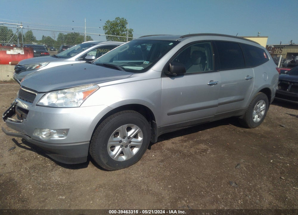 2012 CHEVROLET TRAVERSE LS VIN: 1GNKREED2CJ385655