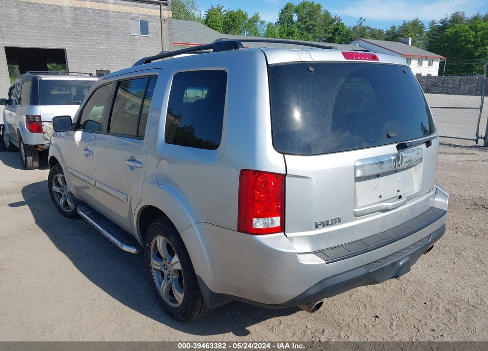 2012 HONDA PILOT EX-L VIN: 5FNYF4H61CB028574