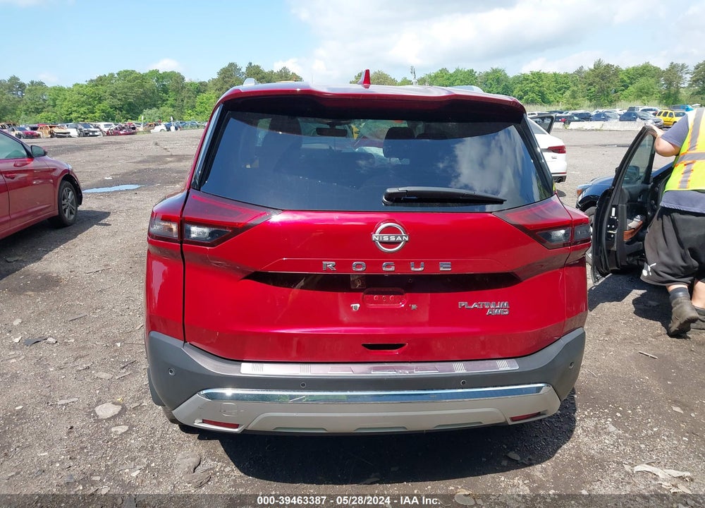 2022 NISSAN ROGUE PLATINUM INTELLIGENT AWD VIN: JN8BT3DD7NW276215
