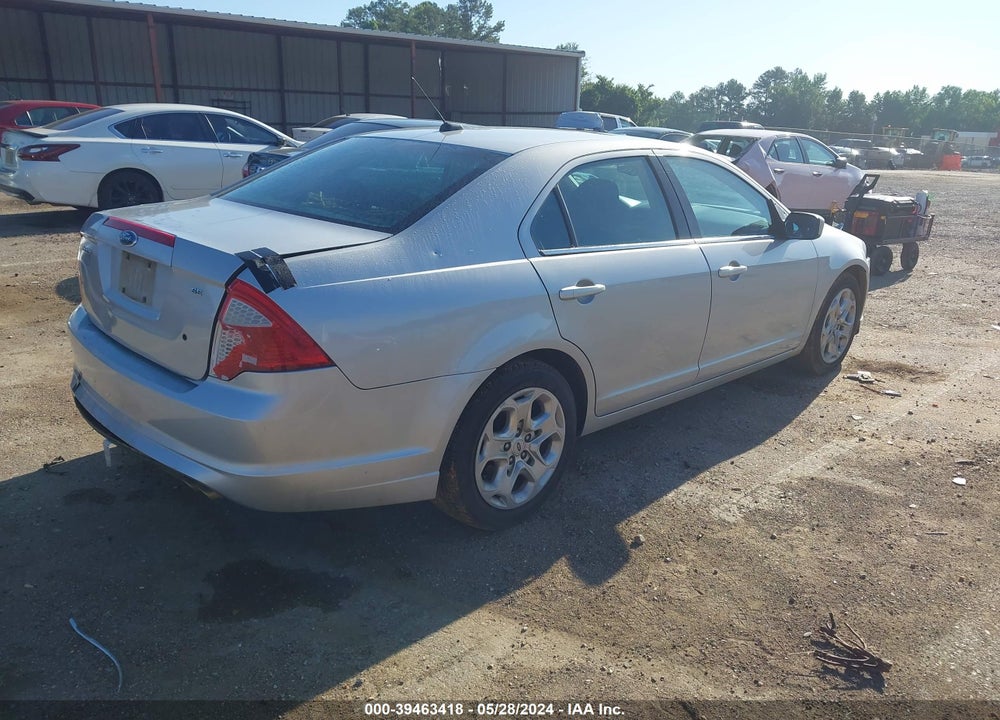 2010 FORD FUSION SE VIN: 3FAHP0HA5AR250367