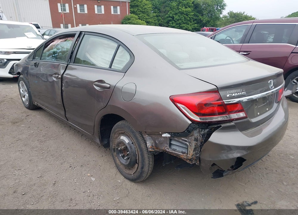 2015 HONDA CIVIC LX VIN: 19XFB2F5XFE019755