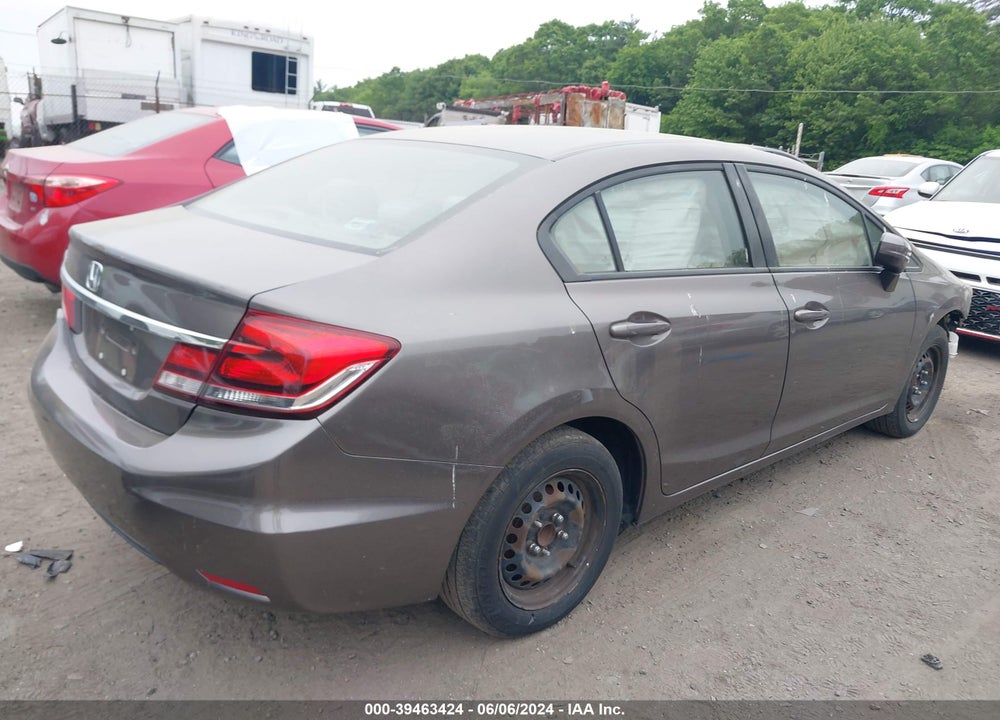 2015 HONDA CIVIC LX VIN: 19XFB2F5XFE019755