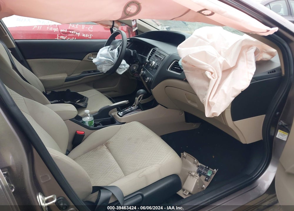 2015 HONDA CIVIC LX VIN: 19XFB2F5XFE019755