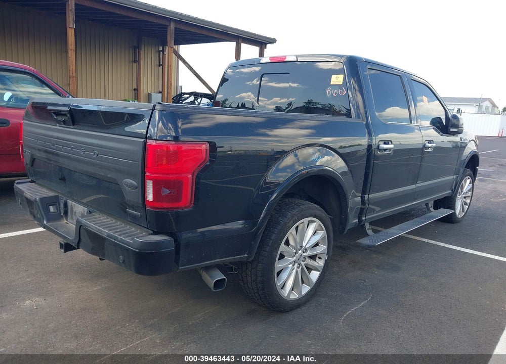 2018 FORD F-150 LIMITED VIN: 1FTEW1EG0JFB91353