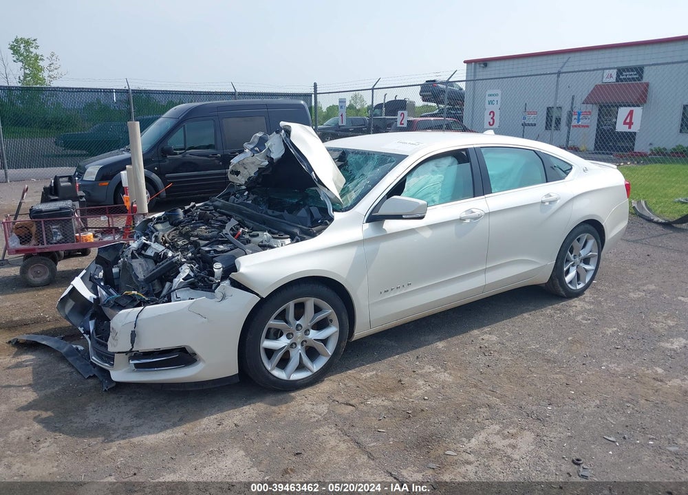 2014 CHEVROLET IMPALA 2LT VIN: 1G1125S38EU115022