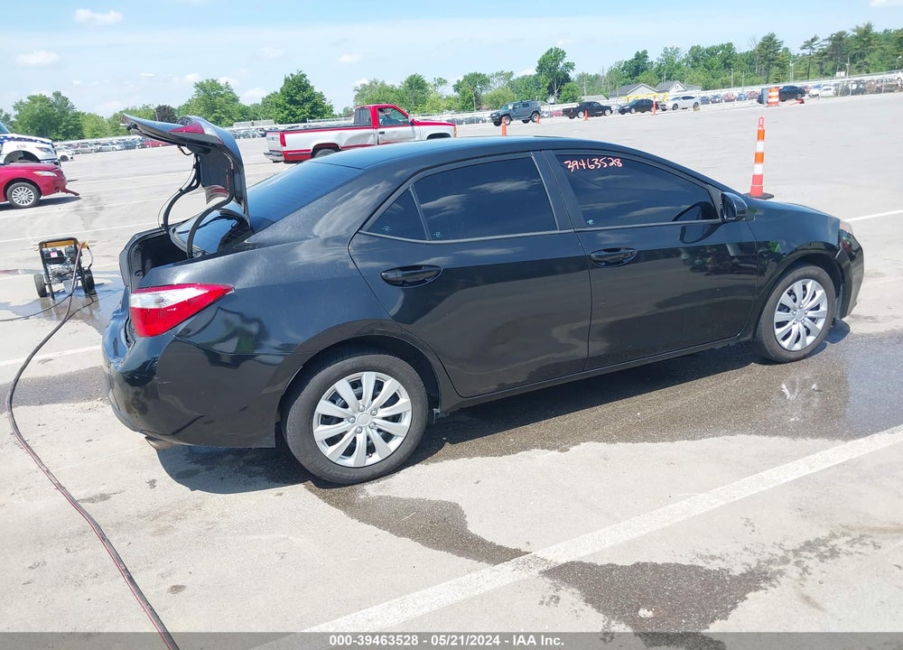 2016 TOYOTA COROLLA LE VIN: 2T1BURHE9GC721421
