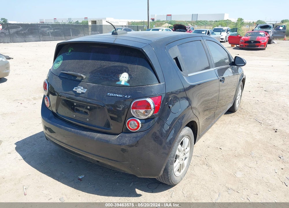 2015 CHEVROLET SONIC LT AUTO VIN: 1G1JC6SH7F4208257