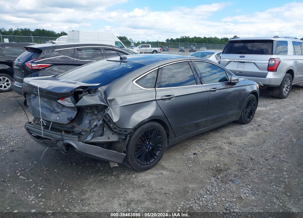 2014 FORD FUSION SE VIN: 3FA6P0HD0ER275684
