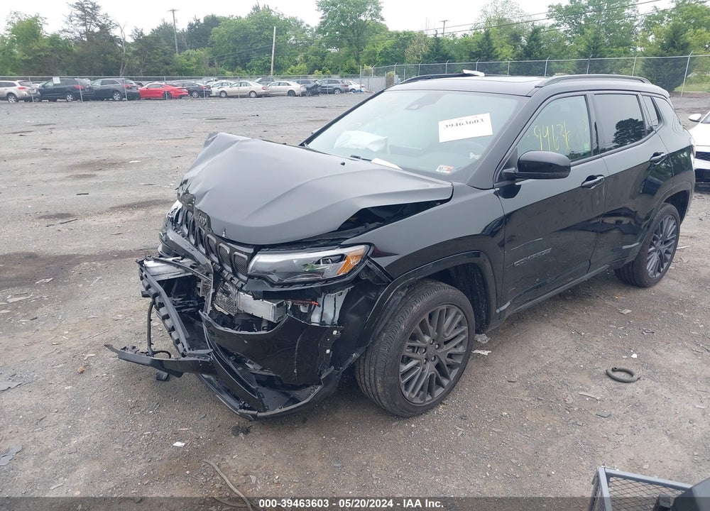 2022 JEEP COMPASS HIGH ALTITUDE 4X4 VIN: 3C4NJDCB0NT149543