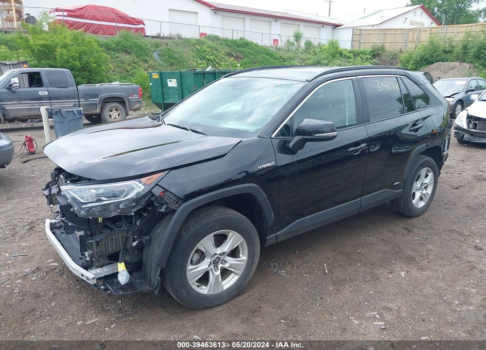 2021 TOYOTA RAV4 XLE HYBRID VIN: 4T3RWRFV0MU020764