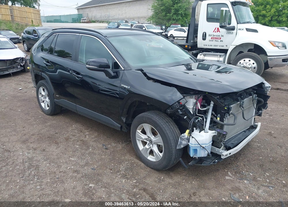 2021 TOYOTA RAV4 XLE HYBRID VIN: 4T3RWRFV0MU020764
