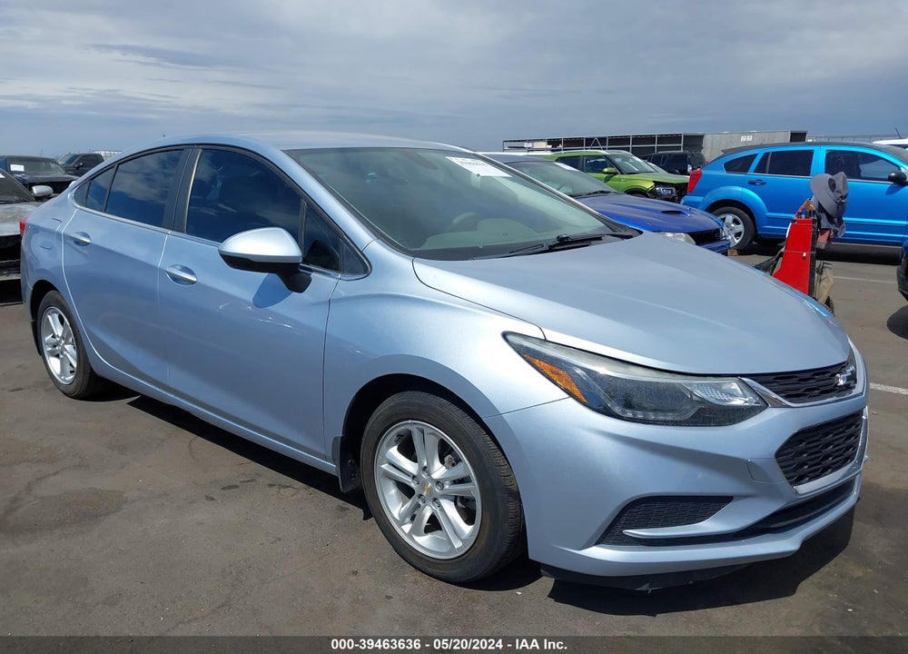 2018 CHEVROLET CRUZE LT AUTO VIN: 1G1BE5SM7J7191439