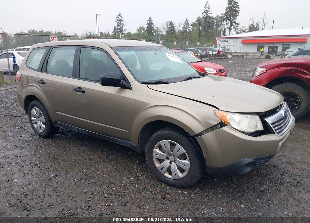 2009 SUBARU FORESTER 2.5X VIN: JF2SH61649H782939