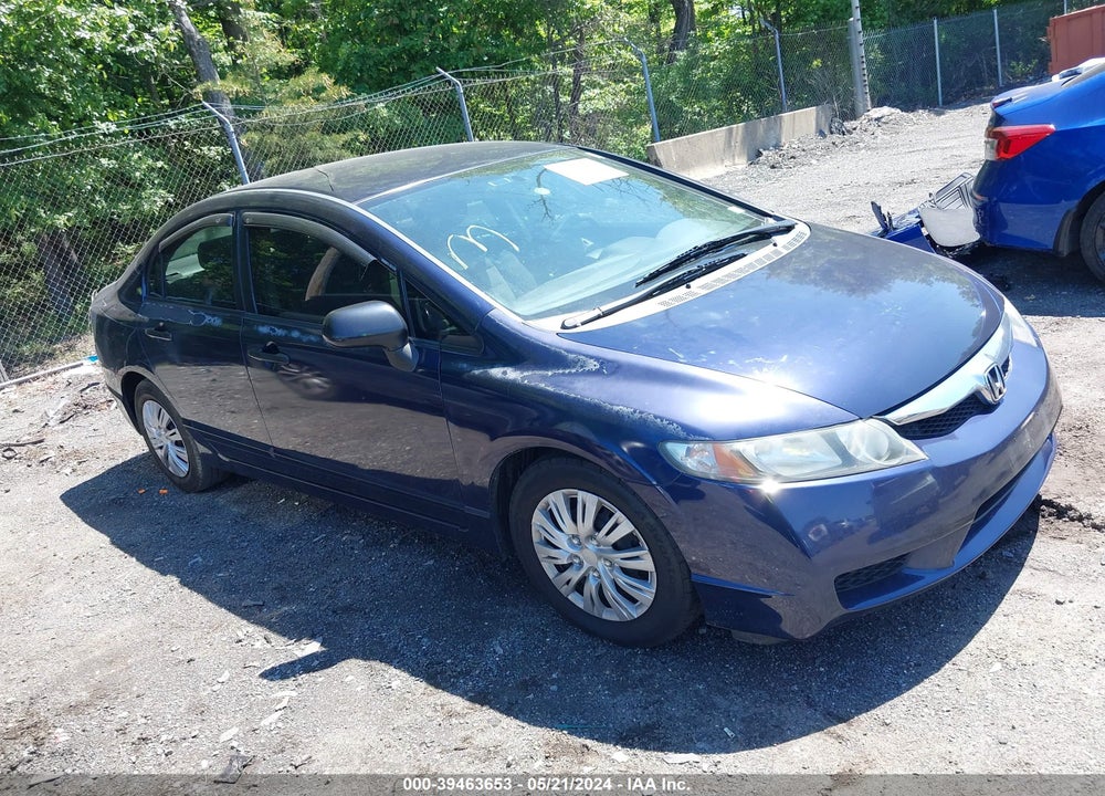 2009 HONDA CIVIC VP VIN: 2HGFA16329H533539