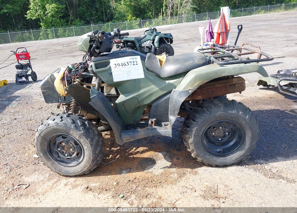 2014 HONDA TRX500 FM VIN: 1HFTE4400E4002644