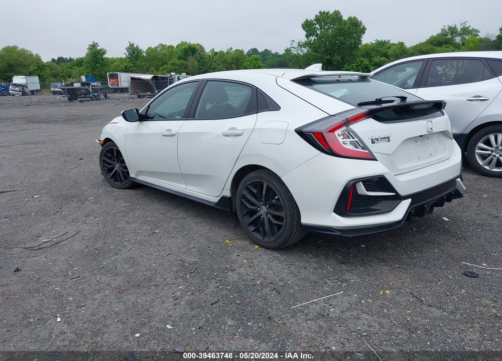 2021 HONDA CIVIC SPORT VIN: SHHFK7H46MU400459