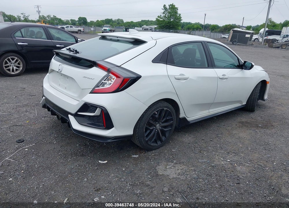 2021 HONDA CIVIC SPORT VIN: SHHFK7H46MU400459