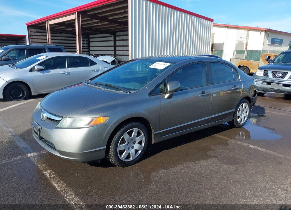 2006 HONDA CIVIC LX VIN: 1HGFA16516L055663