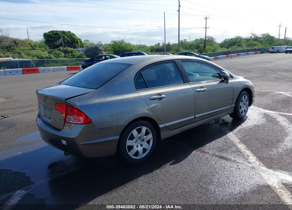 2006 HONDA CIVIC LX VIN: 1HGFA16516L055663