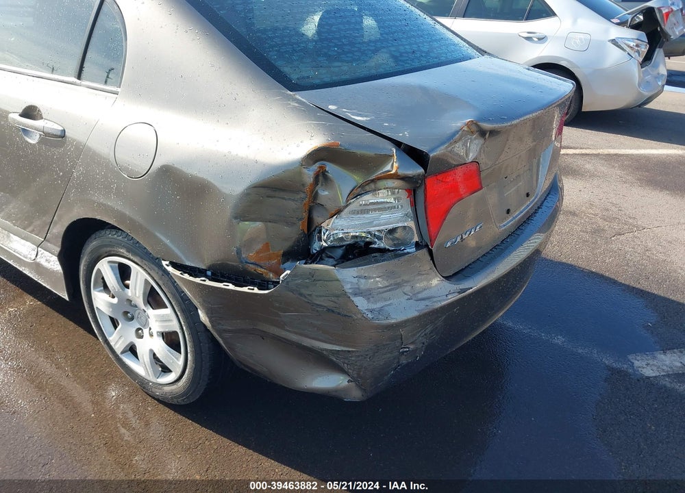 2006 HONDA CIVIC LX VIN: 1HGFA16516L055663