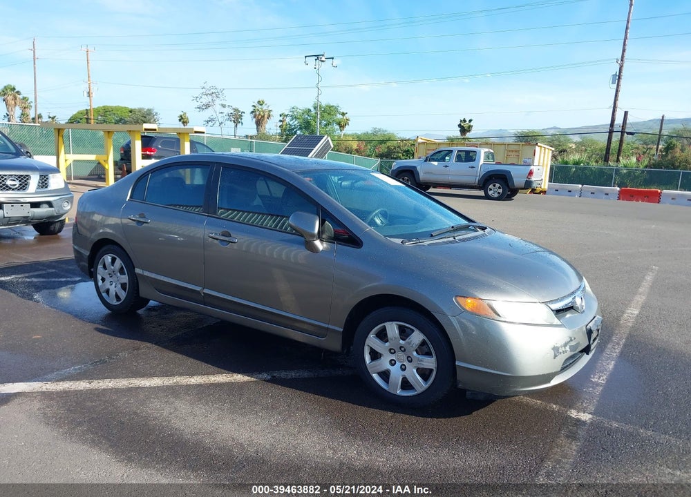 2006 HONDA CIVIC LX VIN: 1HGFA16516L055663