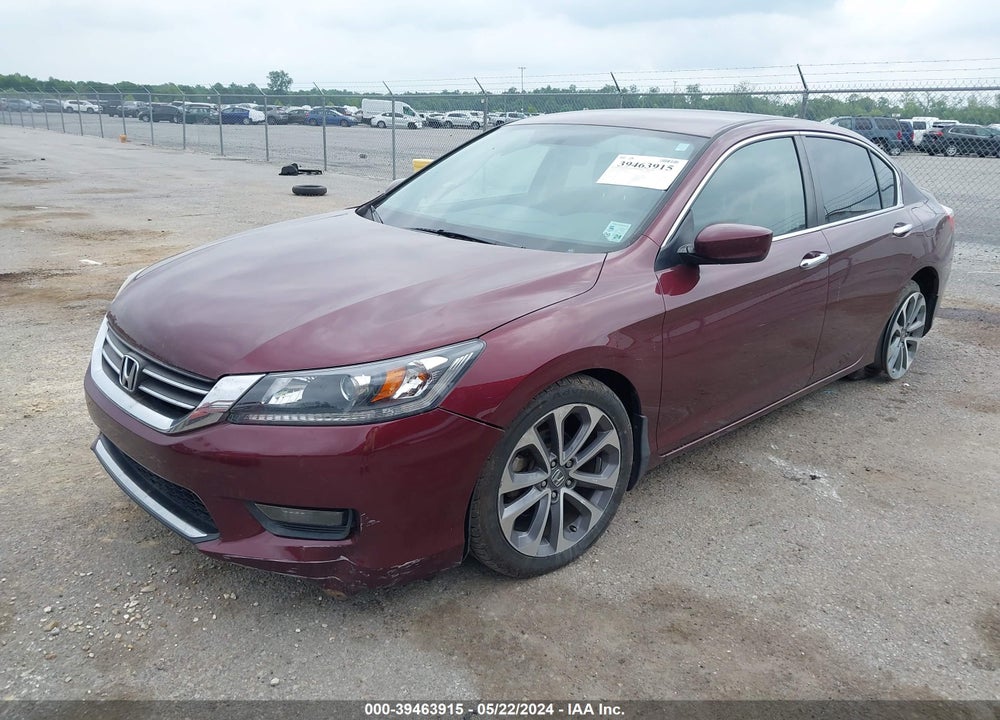 2014 HONDA ACCORD VIN: 1HGCR2F52EA124632