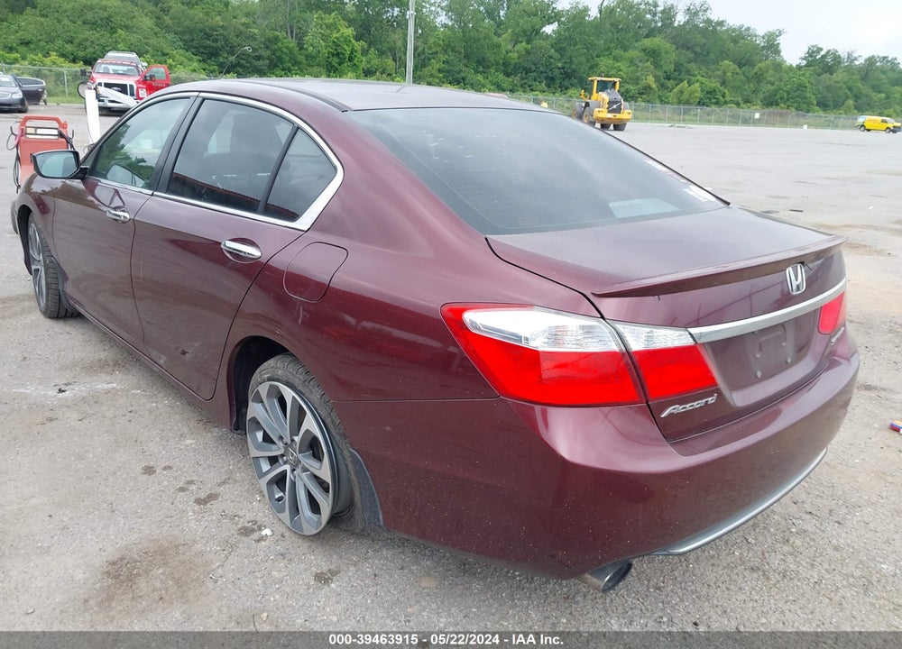 2014 HONDA ACCORD VIN: 1HGCR2F52EA124632