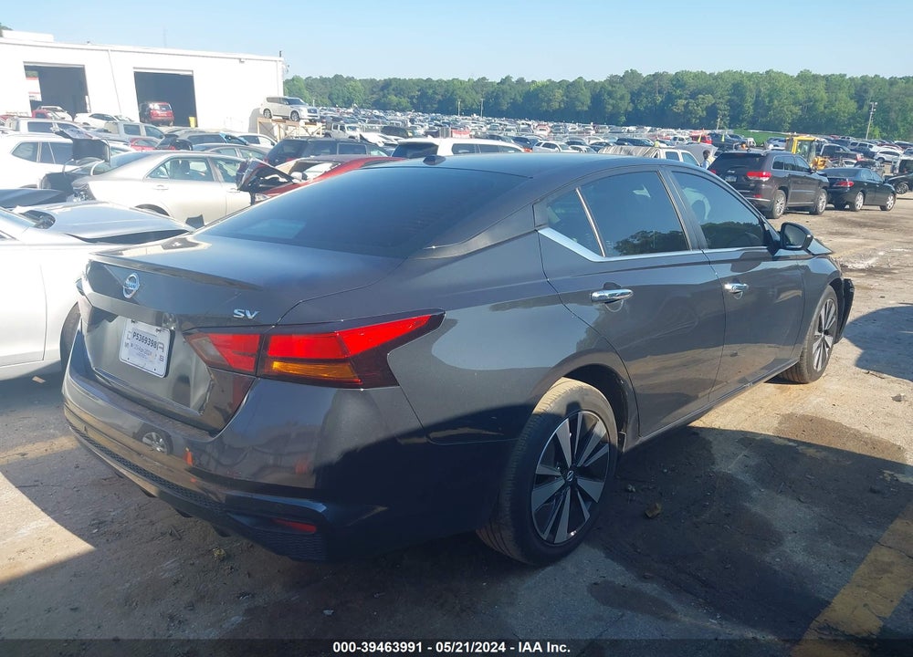 2022 NISSAN ALTIMA SV FWD VIN: 1N4BL4DV7NN301345
