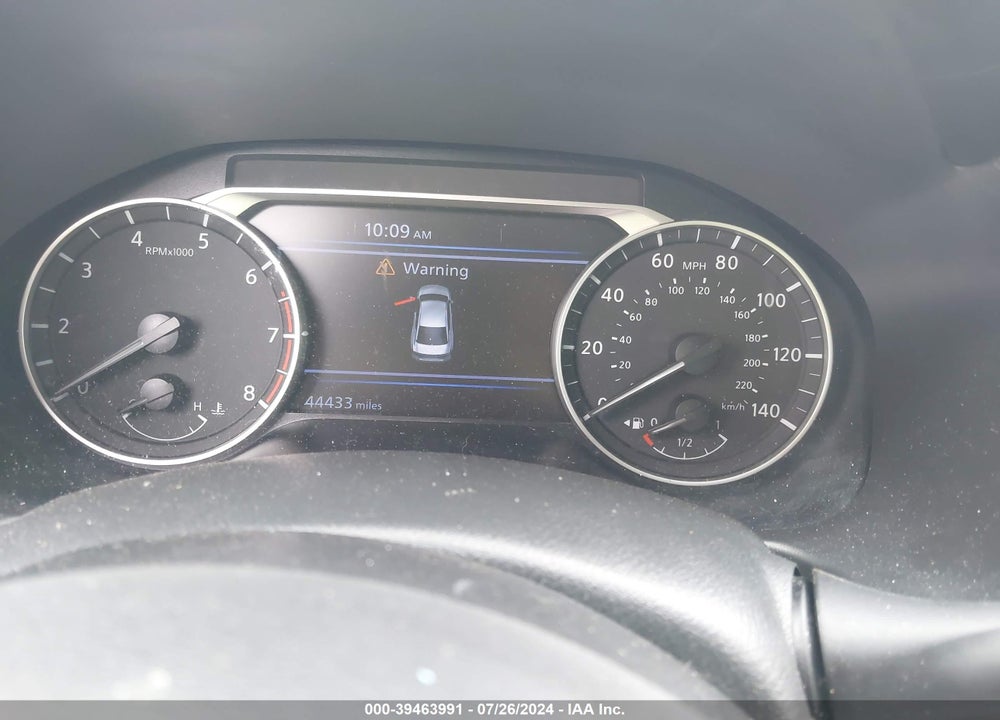 2022 NISSAN ALTIMA SV FWD VIN: 1N4BL4DV7NN301345