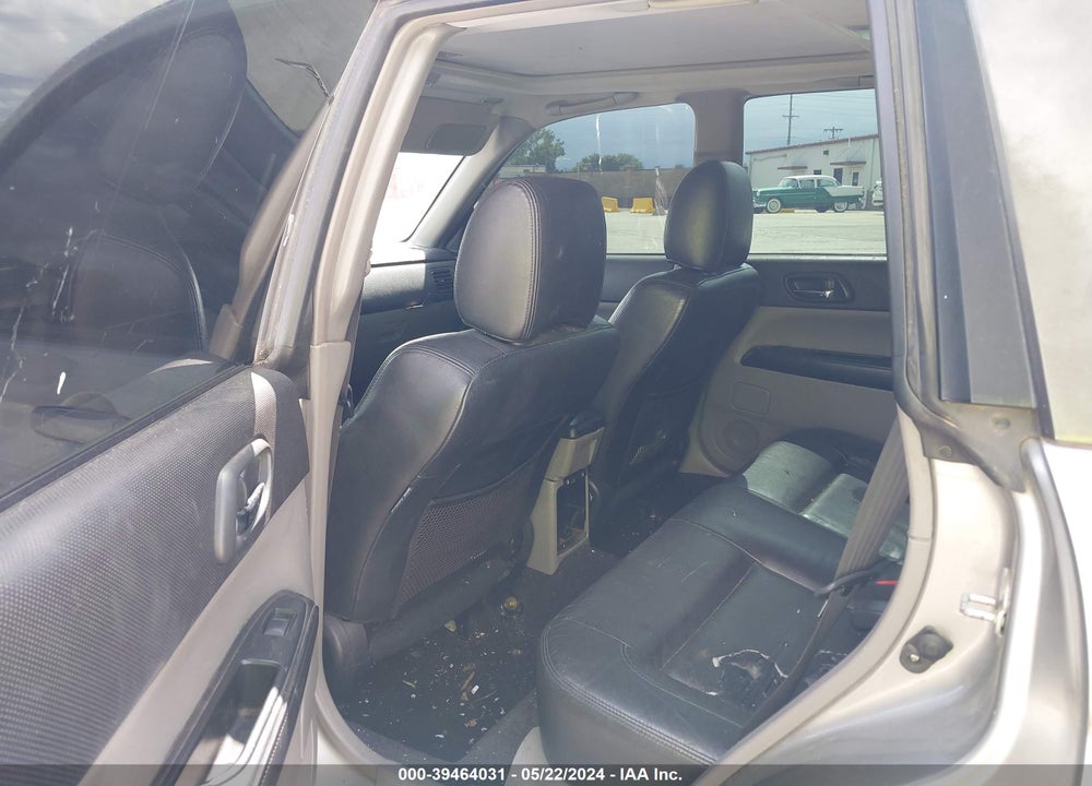 2005 SUBARU FORESTER 2.5XT VIN: JF1SG69605H705555