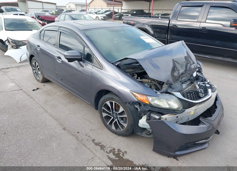 2014 HONDA CIVIC EX VIN: 19XFB2F82EE002666