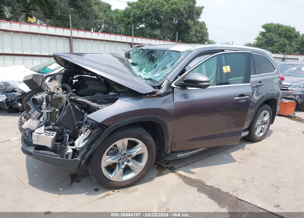 2019 TOYOTA HIGHLANDER LIMITED VIN: 5TDYZRFH0KS310286